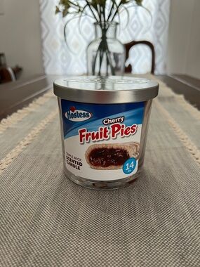 Hostess Cherry Fruit Pie Scented Candle 14 Oz, 3 Wick New